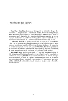 Le droit des usagers dans les établissements et services sociaux et médico-sociaux