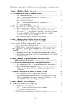 Le droit des usagers dans les établissements et services sociaux et médico-sociaux