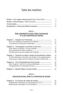 Mal-être et suicide