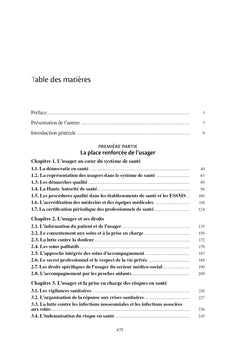 L'usager dans le système de santé