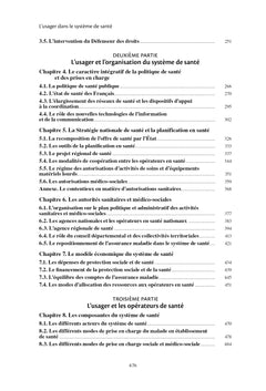 L'usager dans le système de santé