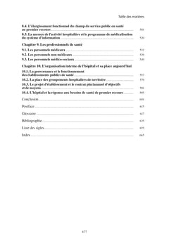 L'usager dans le système de santé