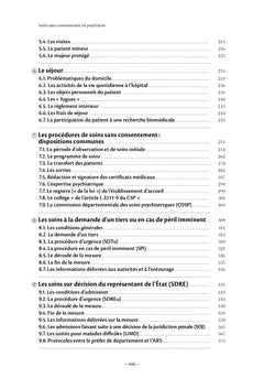 Soins sans consentement en psychiatrie