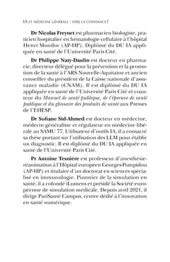 IA et médecine générale : vers la confiance ?