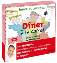 Dîner à la carte: Un jeu et un livre, Jouez et cuisinez