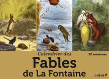 Calendrier 52 semaines Fables de La Fontaine