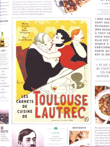 Les carnets de cuisine de Toulouse Lautrec