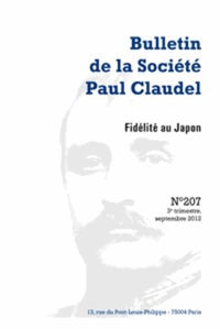 Bulletin de la société Paul Claudel