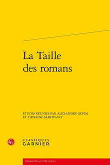 La taille des romans