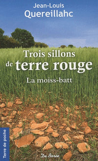 Trois sillons de terre rouge