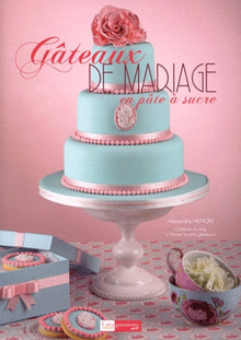 Gâteaux de mariage en pâte à sucre