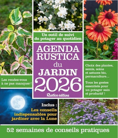 Agenda Rustica du jardin 2026