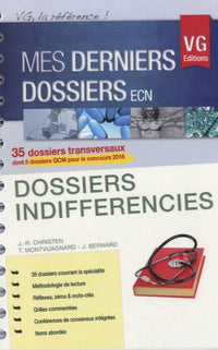 MES DERNIERS DOSSIERS ECN DOSSIERS INDIFFERENCIES