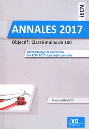 Annales iECN 2017: Objectif : classé moins de 100