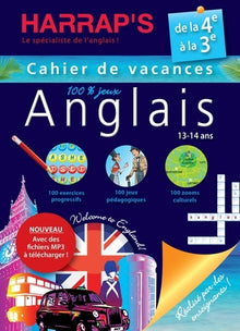 Harrap's cahier de vacances Anglais 4ème