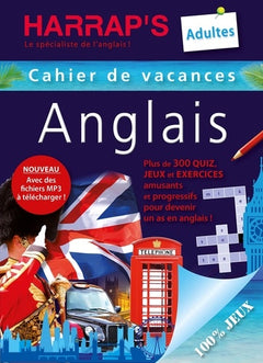 Cahier de vacances anglais adultes: 100 % jeux