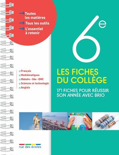 Les fiches du collège 6e
