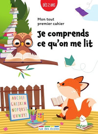 Mon tout premier cahier - Je comprends ce qu'on me lit, dès 2 ans