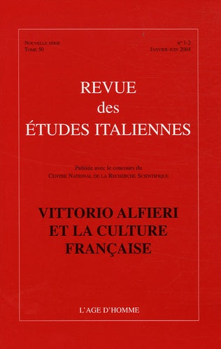 Vittorio Alfieri et la culture française