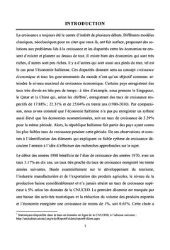 Croissance économique en Haïti