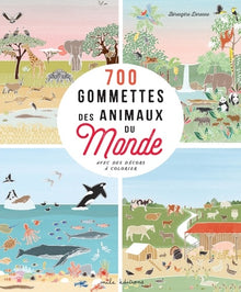 700 gommettes des animaux du monde