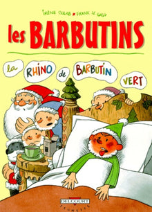Les barbutins: La rhino de barbutin vert