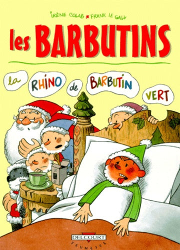 Les barbutins: La rhino de barbutin vert
