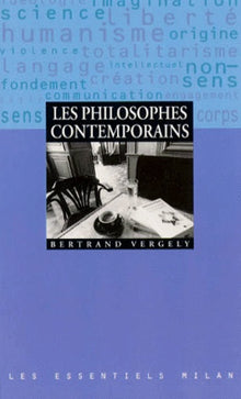 Les philosophes contemporains