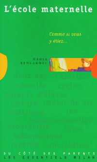 L'école maternelle
