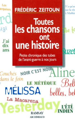 Toutes les chansons ont une histoire