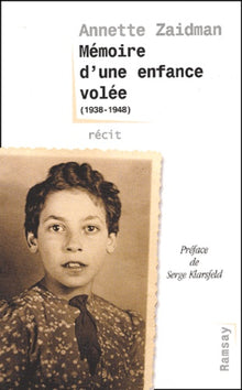 Mémoire d'une nefance volée