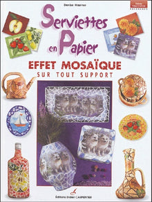 Serviettes en papier: Effet mosaïque sur tout support