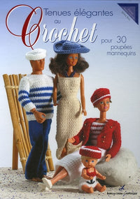 Poupées mannequins au crochet: 30 tenues élégantes