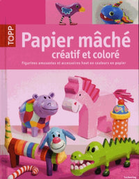 Papier mâché créatif et coloré