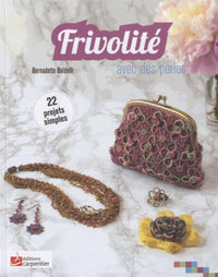 Frivolité avec des perles