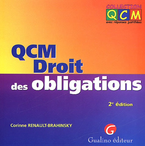 QCM de droits des obligations