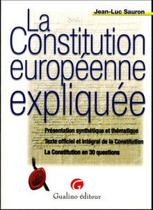 La constitution européenne expliquée