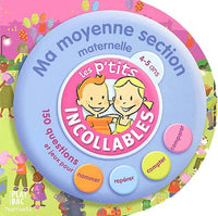 Les P'tits Incollables : Tournicotis, ma moyenne section maternelle, 4-5 ans : Les Évènements de l'année (Livre d'activités)