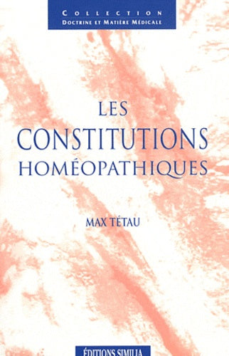 Les constitutions homéopathiques