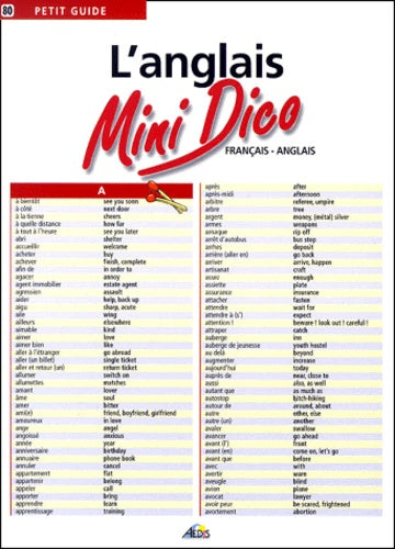Mini dico français-anglais