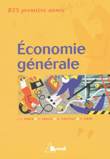 Economie générale. BTS Tertiaire, 1re année