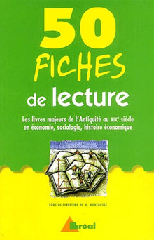 50 fiches de lecture