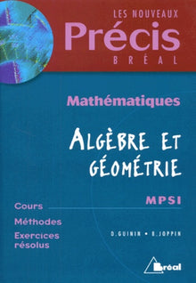 Algèbre et géométrie, MPSI