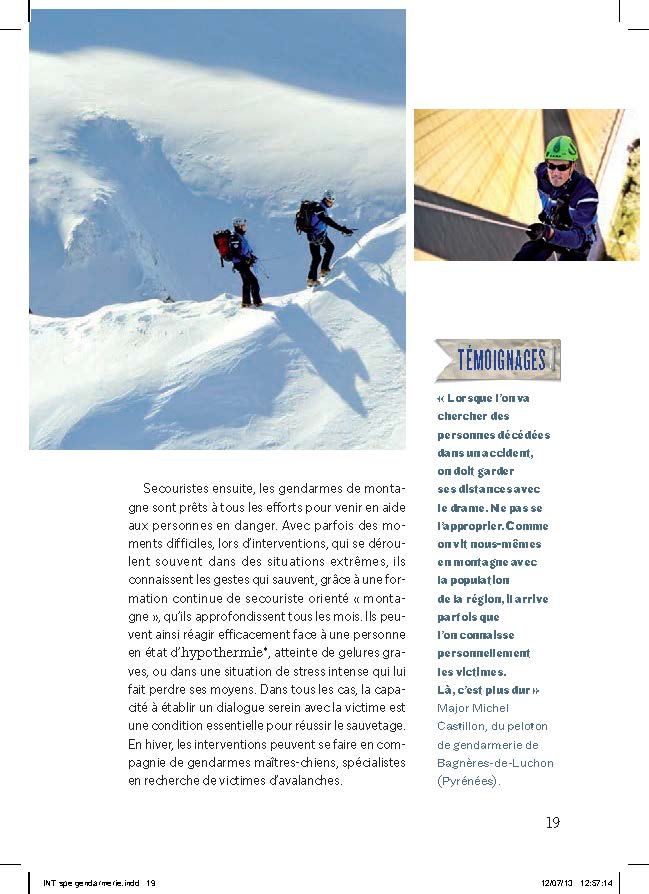 Expliquez-Moi... Les Spécialistes De La Gendarmerie