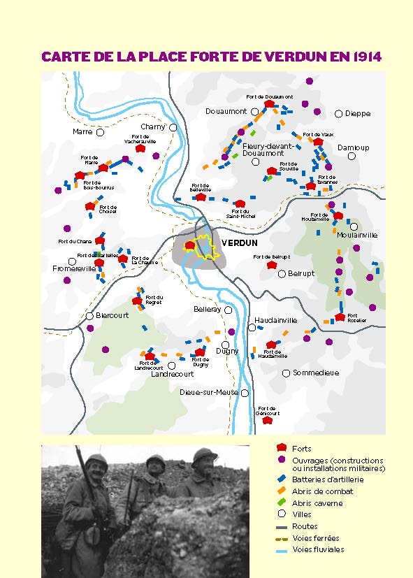 La bataille de Verdun