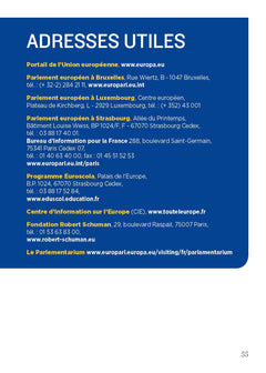 Le Parlement européen