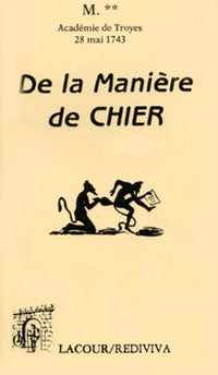 De la manière de chier
