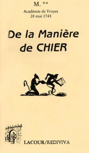 De la manière de chier