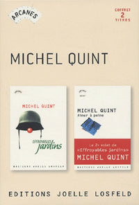 Coffret 2 titres Michel Quint : Effroyables jardins - Aimer à peine