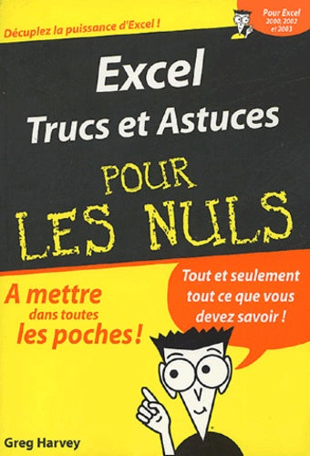 Excel trucs et astuces pour les nuls